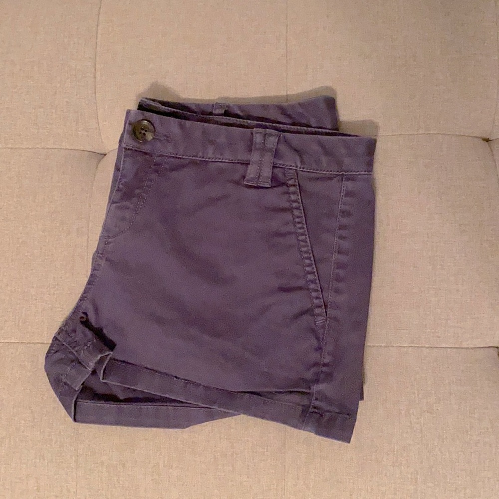 Navy Blue Chino Shorts